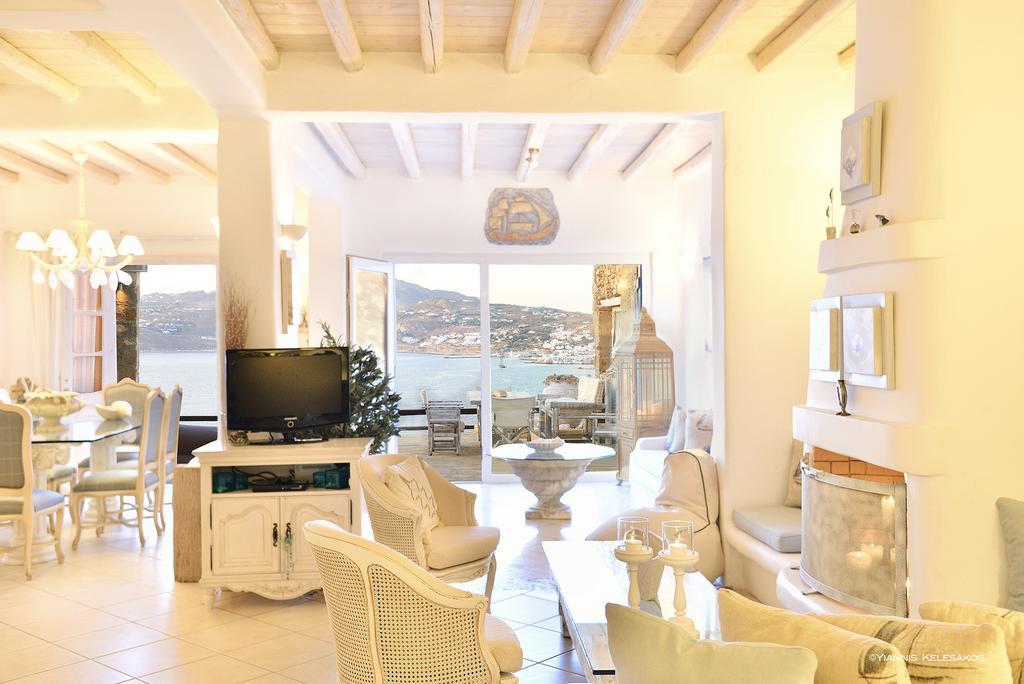 Aegean Pearl Villa Mykonos Town Rom bilde